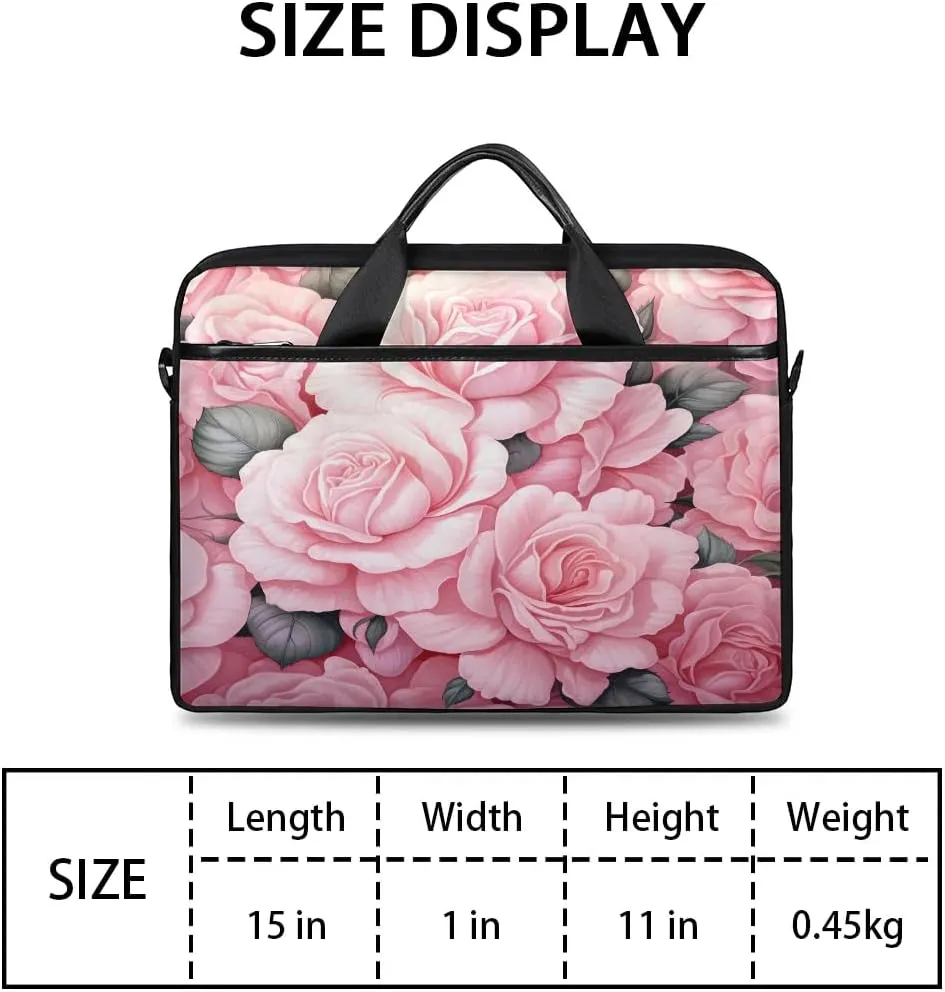 Laptop Shoulder Bag for 13-15 Inch Waterproof Laptop Sleeve Case Bag Slim Computer Carry Case Computer Cases for Laptops