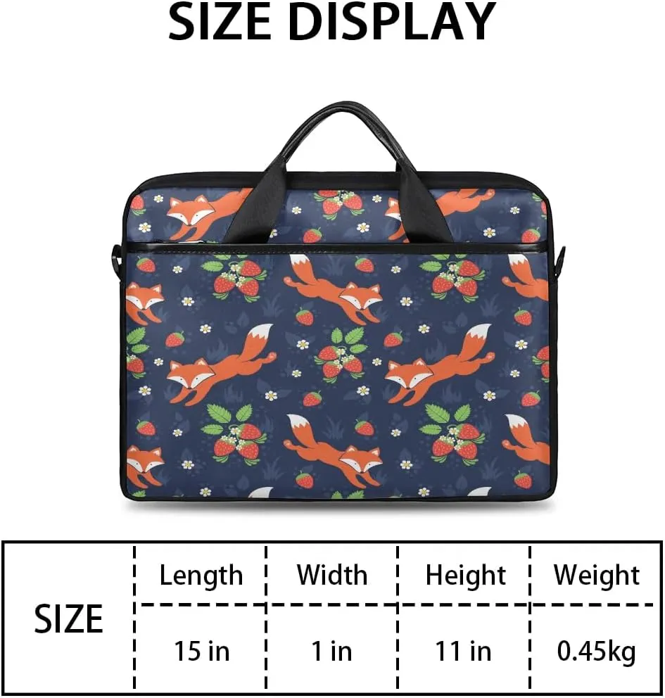 Laptop Shoulder Bag for 13-15 Inch Waterproof Laptop Sleeve Case Bag Slim Computer Carry Case Computer Cases for Laptops