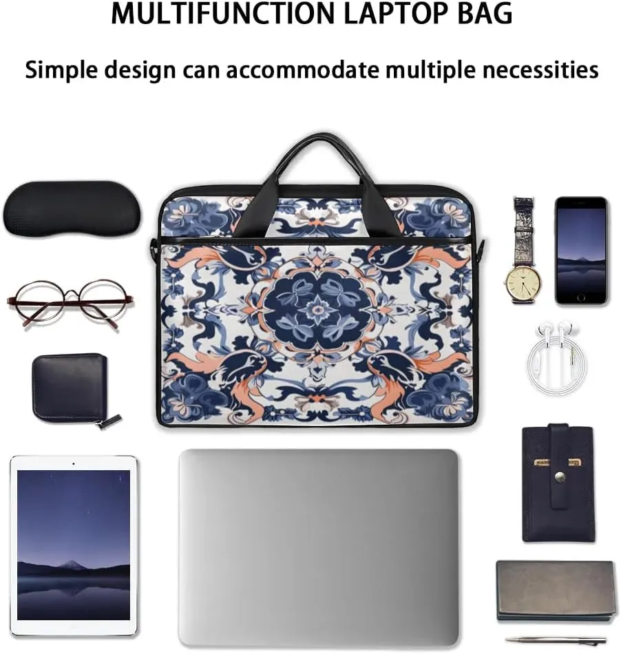 Laptop Shoulder Bag for 13-15 Inch Waterproof Laptop Sleeve Case Bag Slim Computer Carry Case Computer Cases for Laptops