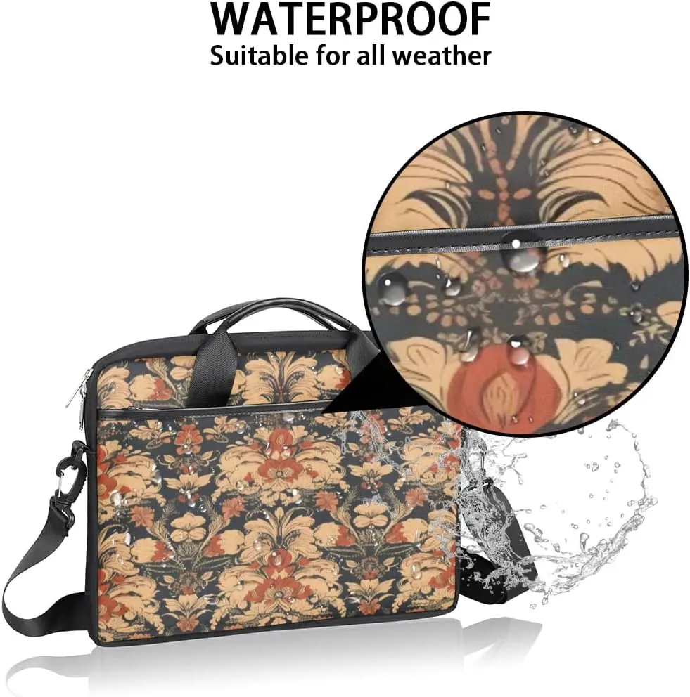 Laptop Shoulder Bag for 13-15 Inch Waterproof Laptop Sleeve Case Bag Slim Computer Carry Case Computer Cases for Laptops