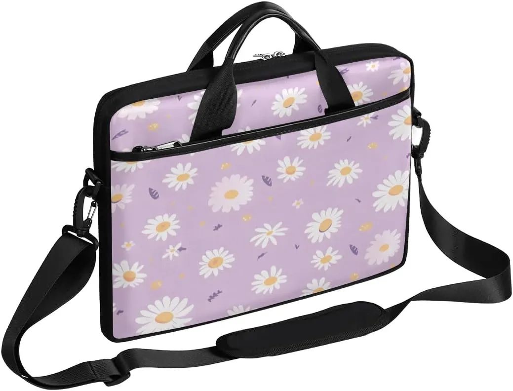 Laptop Shoulder Bag for 13-15 Inch Waterproof Laptop Sleeve Case Bag Slim Computer Carry Case Computer Cases for Laptops