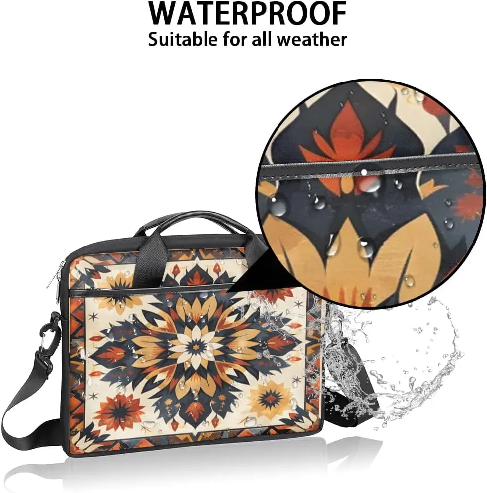 Laptop Shoulder Bag for 13-15 Inch Waterproof Laptop Sleeve Case Bag Slim Computer Carry Case Computer Cases for Laptops