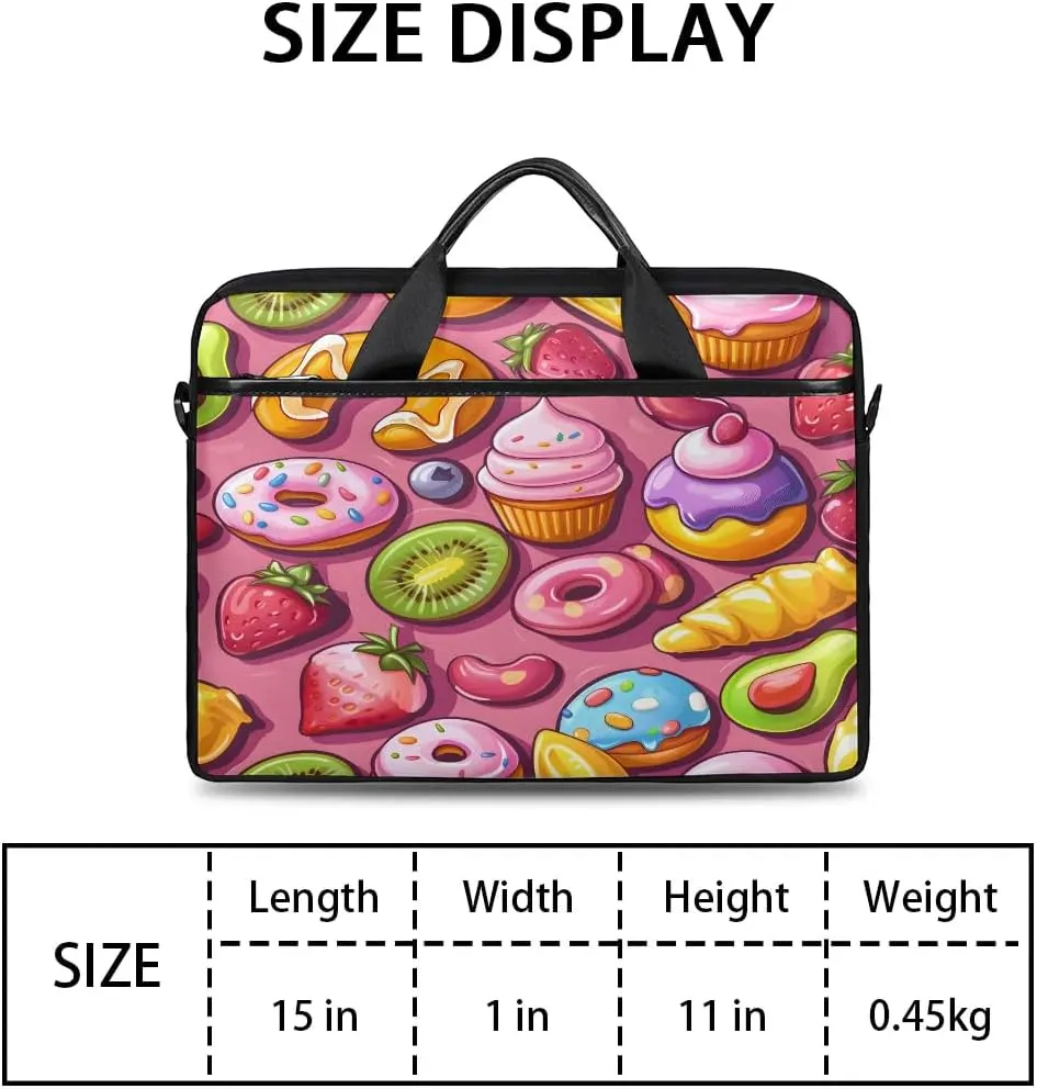 Laptop Shoulder Bag for 13-15 Inch Waterproof Laptop Sleeve Case Bag Slim Computer Carry Case Computer Cases for Laptops
