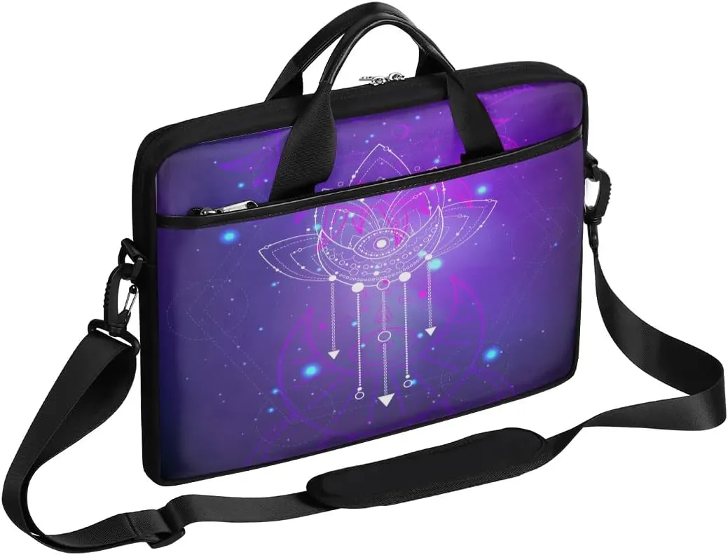 Laptop Shoulder Bag for 13-15 Inch Waterproof Laptop Sleeve Case Bag Slim Computer Carry Case Computer Cases for Laptops