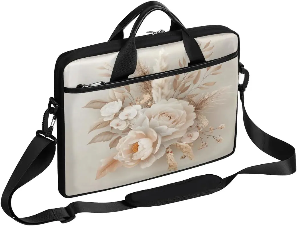 Laptop Shoulder Bag for 13-15 Inch Waterproof Laptop Sleeve Case Bag Slim Computer Carry Case Computer Cases for Laptops