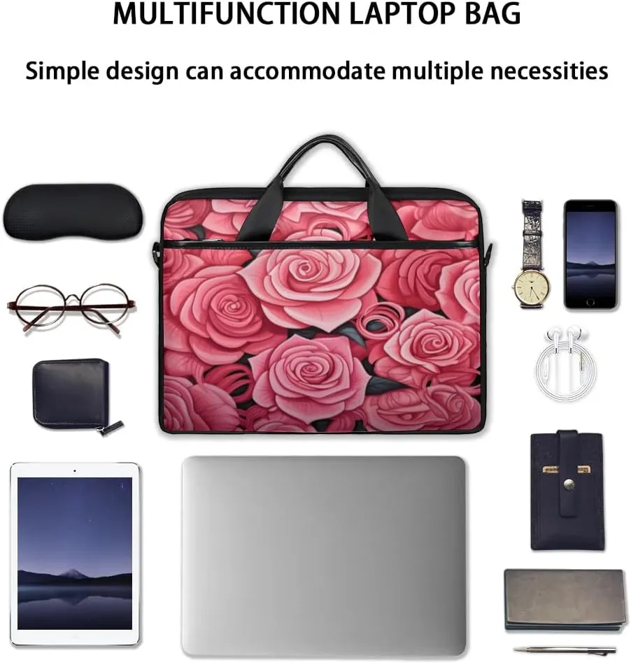 Laptop Shoulder Bag for 13-15 Inch Waterproof Laptop Sleeve Case Bag Slim Computer Carry Case Computer Cases for Laptops