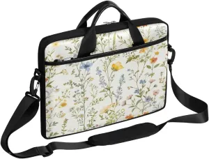 Laptop Shoulder Bag for 13-15 Inch Waterproof Laptop Sleeve Case Bag Slim Computer Carry Case Computer Cases for Laptops