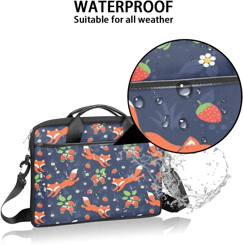 Laptop Shoulder Bag for 13-15 Inch Waterproof Laptop Sleeve Case Bag Slim Computer Carry Case Computer Cases for Laptops
