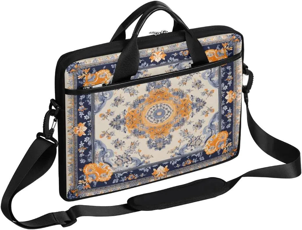 Laptop Shoulder Bag for 13-15 Inch Waterproof Laptop Sleeve Case Bag Slim Computer Carry Case Computer Cases for Laptops