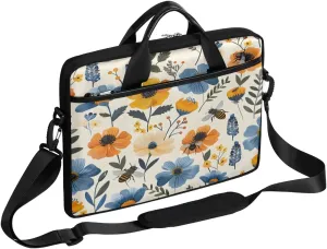 Laptop Shoulder Bag for 13-15 Inch Waterproof Laptop Sleeve Case Bag Slim Computer Carry Case Computer Cases for Laptops