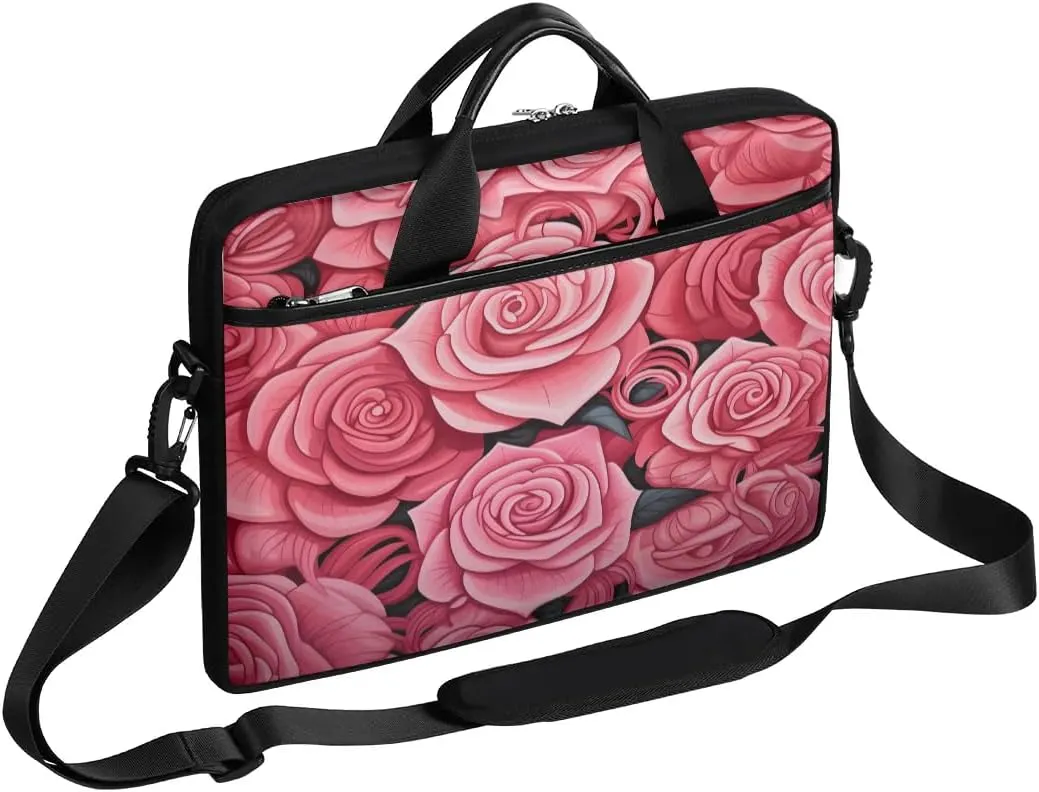 Laptop Shoulder Bag for 13-15 Inch Waterproof Laptop Sleeve Case Bag Slim Computer Carry Case Computer Cases for Laptops