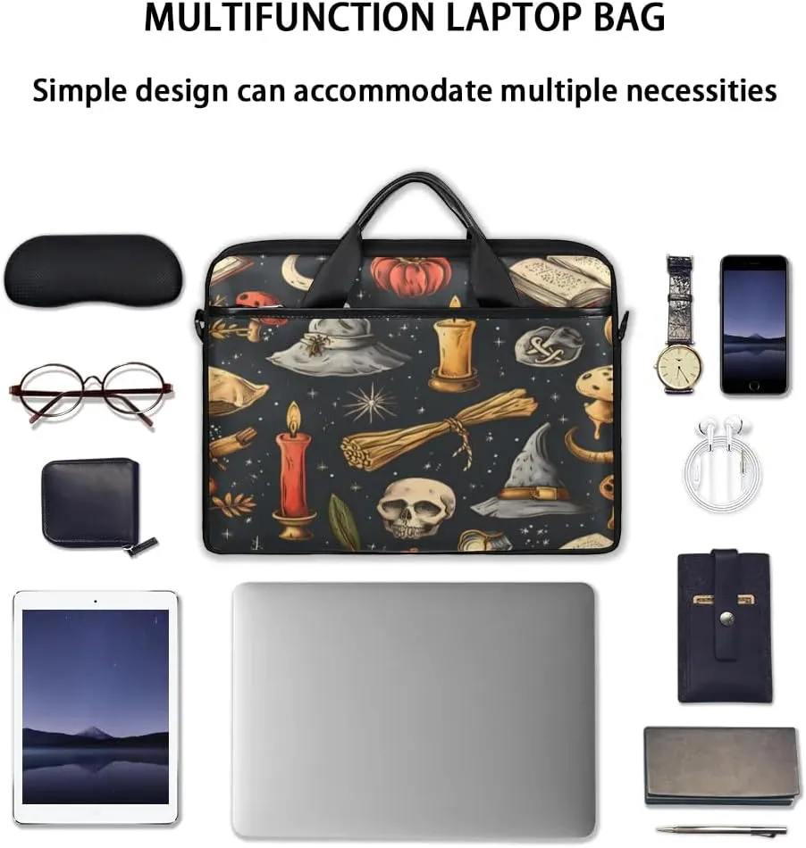 Laptop Shoulder Bag for 13-15 Inch Waterproof Laptop Sleeve Case Bag Slim Computer Carry Case Computer Cases for Laptops