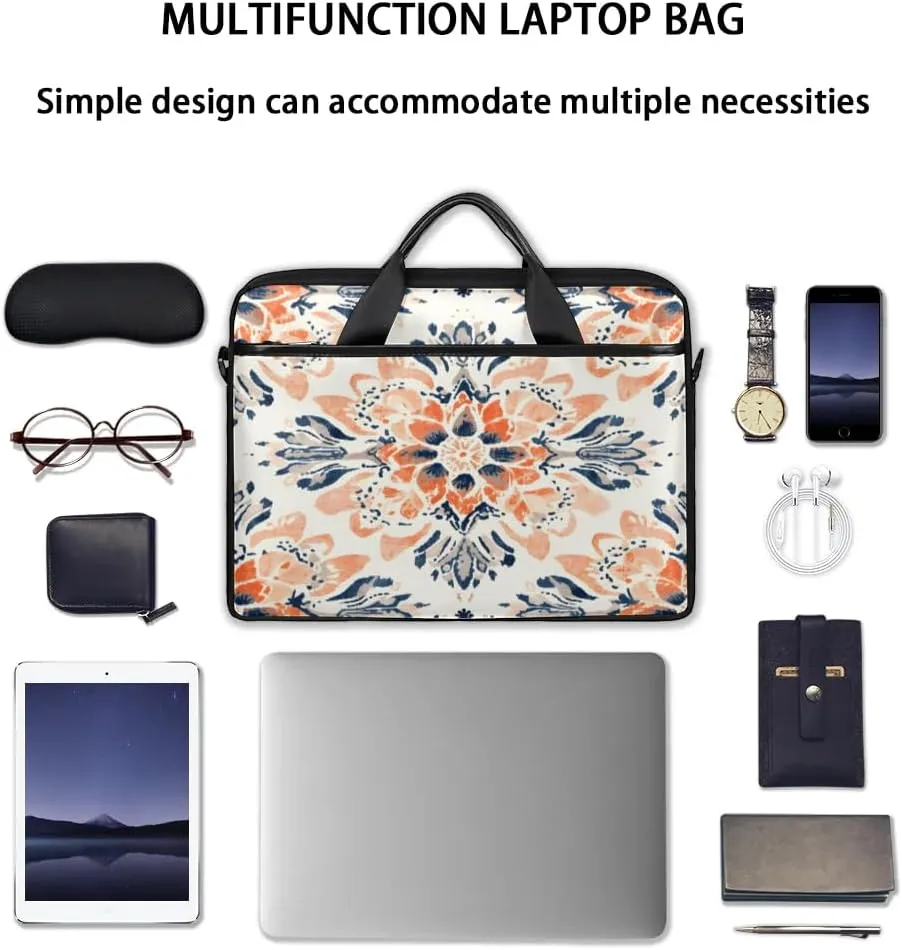 Laptop Shoulder Bag for 13-15 Inch Waterproof Laptop Sleeve Case Bag Slim Computer Carry Case Computer Cases for Laptops