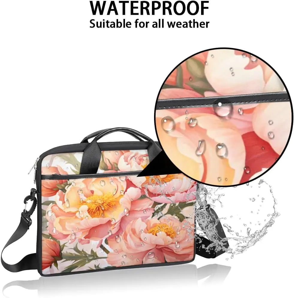 Laptop Shoulder Bag for 13-15 Inch Waterproof Laptop Sleeve Case Bag Slim Computer Carry Case Computer Cases for Laptops