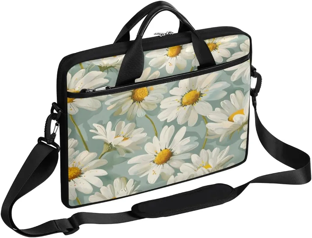 Laptop Shoulder Bag for 13-15 Inch Waterproof Laptop Sleeve Case Bag Slim Computer Carry Case Computer Cases for Laptops