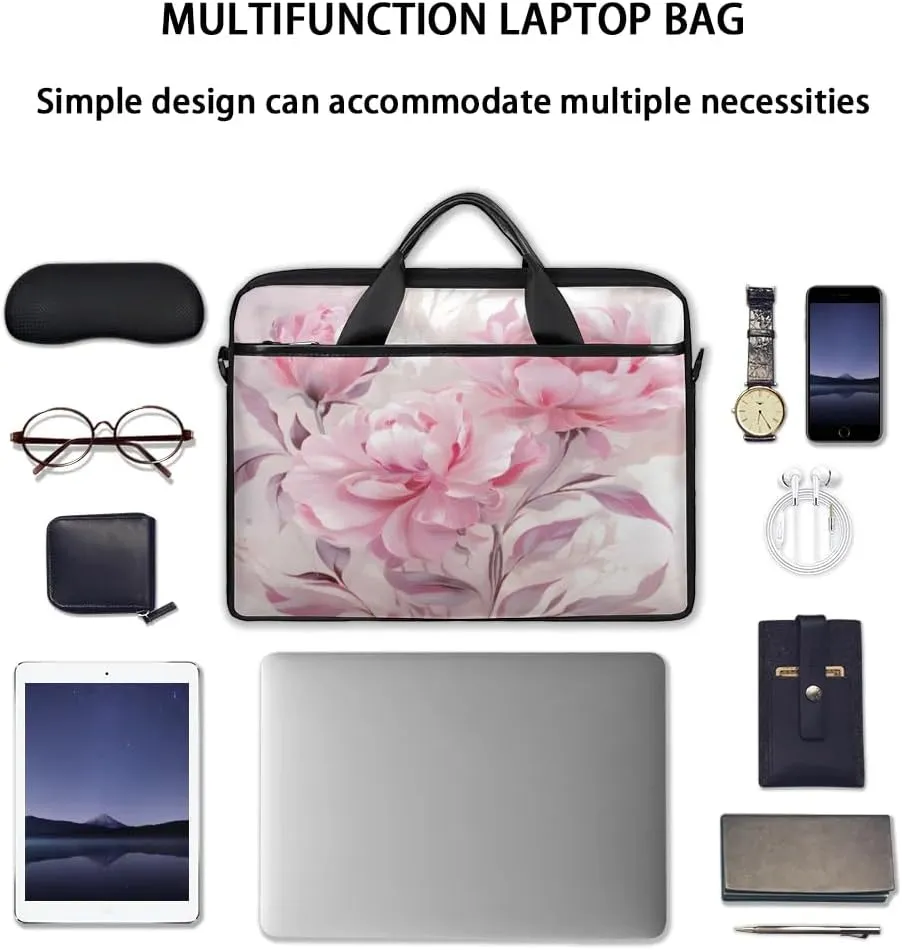 Laptop Shoulder Bag for 13-15 Inch Waterproof Laptop Sleeve Case Bag Slim Computer Carry Case Computer Cases for Laptops