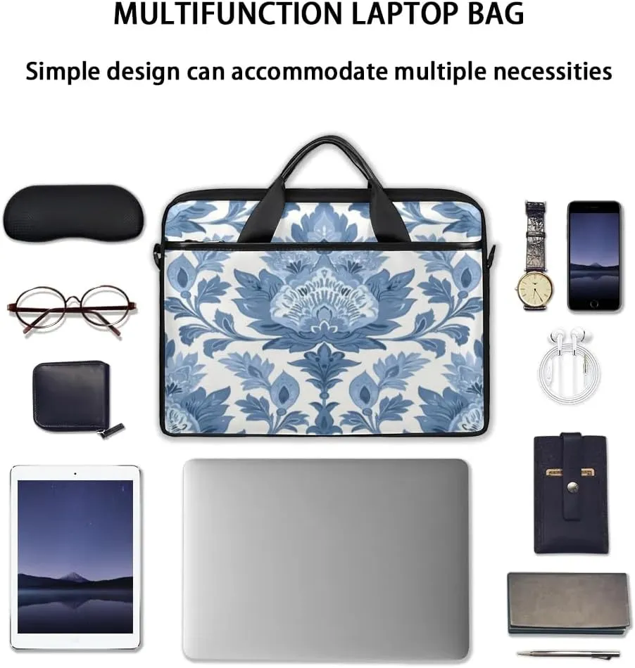 Laptop Shoulder Bag for 13-15 Inch Waterproof Laptop Sleeve Case Bag Slim Computer Carry Case Computer Cases for Laptops