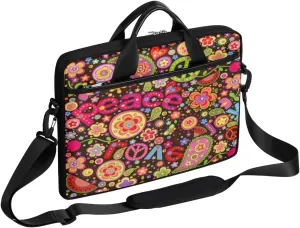 Laptop Shoulder Bag for 13-15 Inch Waterproof Laptop Sleeve Case Bag Slim Computer Carry Case Computer Cases for Laptops