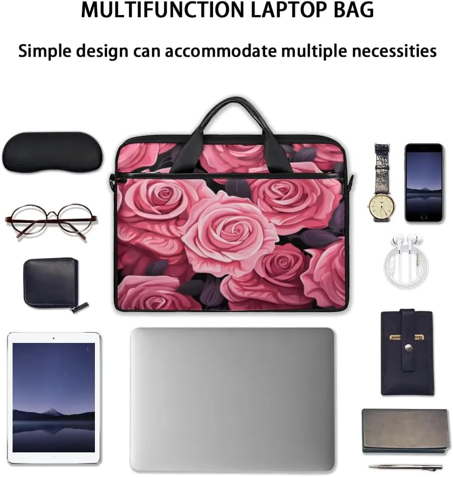 Laptop Shoulder Bag for 13-15 Inch Waterproof Laptop Sleeve Case Bag Slim Computer Carry Case Computer Cases for Laptops