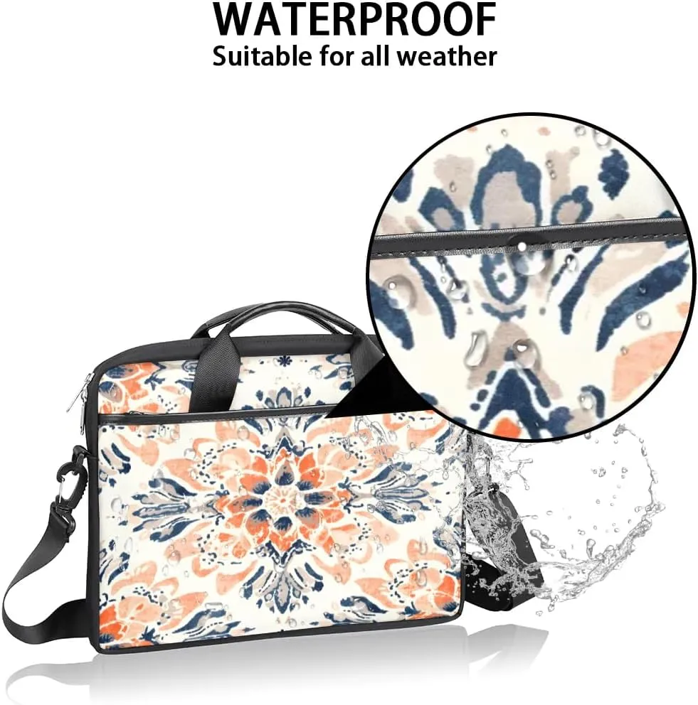 Laptop Shoulder Bag for 13-15 Inch Waterproof Laptop Sleeve Case Bag Slim Computer Carry Case Computer Cases for Laptops