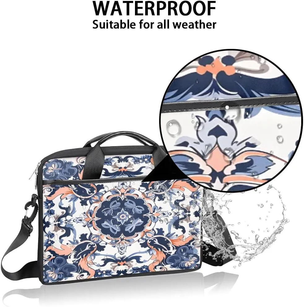 Laptop Shoulder Bag for 13-15 Inch Waterproof Laptop Sleeve Case Bag Slim Computer Carry Case Computer Cases for Laptops