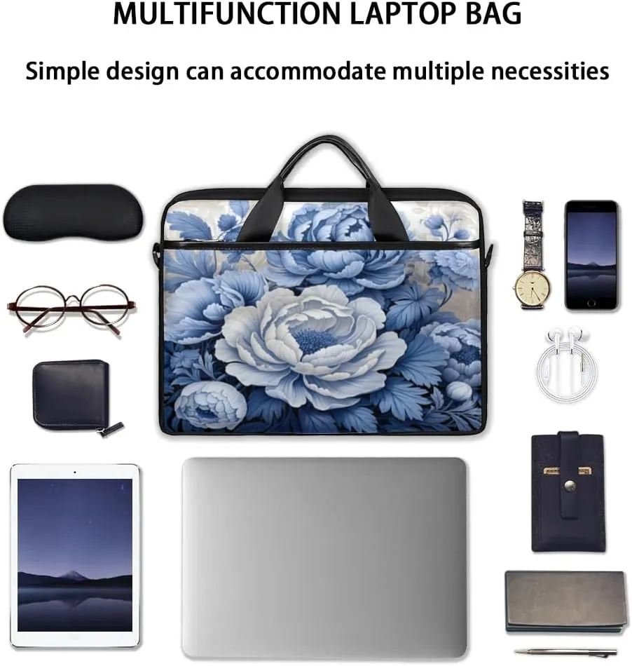 Laptop Shoulder Bag for 13-15 Inch Waterproof Laptop Sleeve Case Bag Slim Computer Carry Case Computer Cases for Laptops