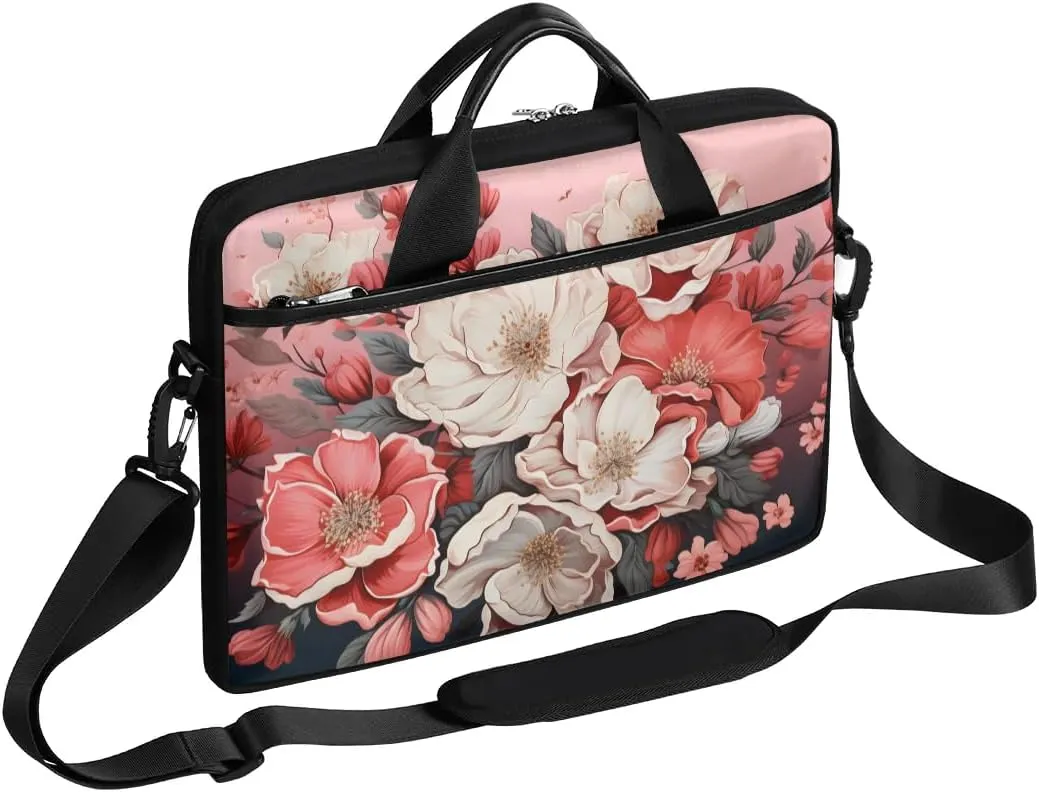 Laptop Shoulder Bag for 13-15 Inch Waterproof Laptop Sleeve Case Bag Slim Computer Carry Case Computer Cases for Laptops