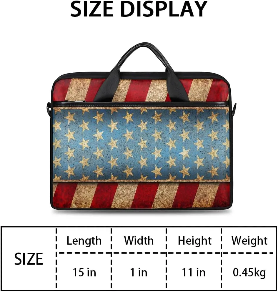 Laptop Shoulder Bag for 13-15 Inch Waterproof Laptop Sleeve Case Bag Slim Computer Carry Case Computer Cases for Laptops