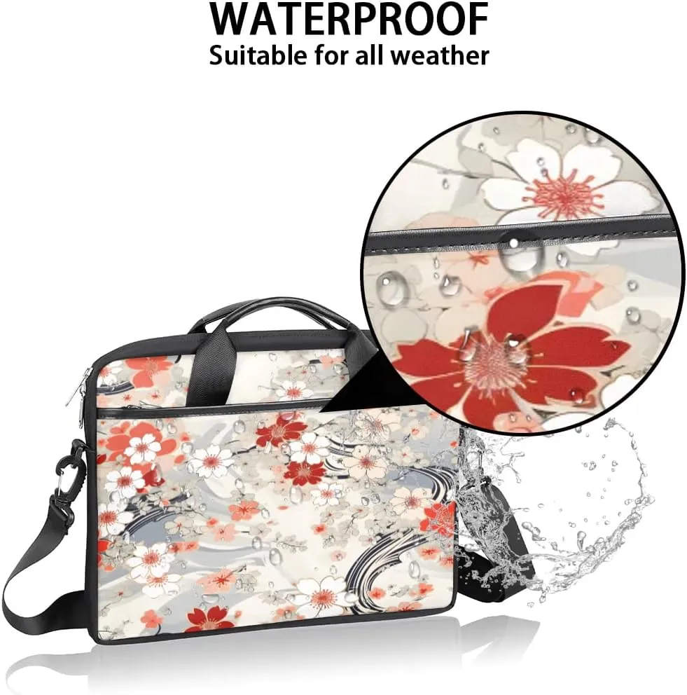 Laptop Shoulder Bag for 13-15 Inch Waterproof Laptop Sleeve Case Bag Slim Computer Carry Case Computer Cases for Laptops