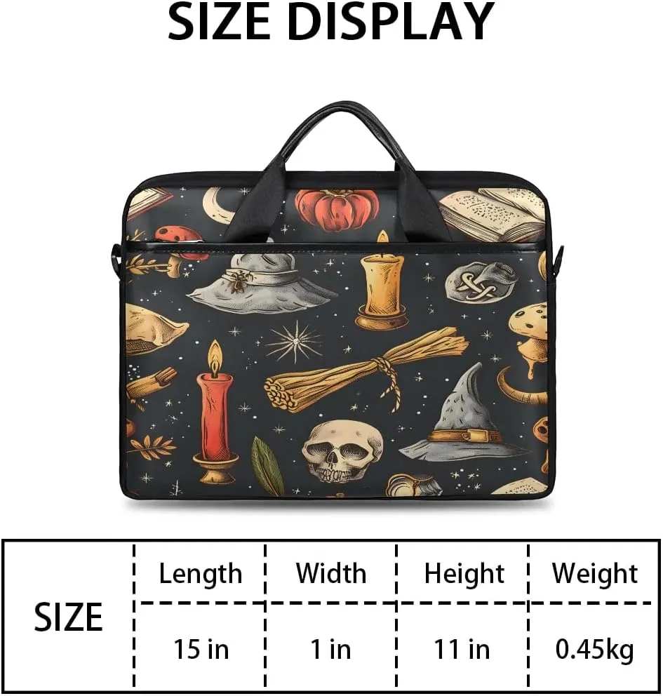 Laptop Shoulder Bag for 13-15 Inch Waterproof Laptop Sleeve Case Bag Slim Computer Carry Case Computer Cases for Laptops