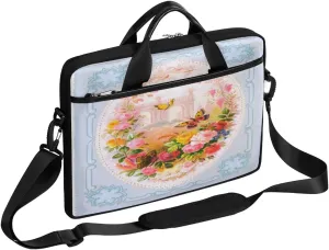 Laptop Shoulder Bag for 13-15 Inch Waterproof Laptop Sleeve Case Bag Slim Computer Carry Case Computer Cases for Laptops