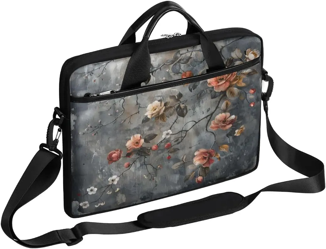 Laptop Shoulder Bag for 13-15 Inch Waterproof Laptop Sleeve Case Bag Slim Computer Carry Case Computer Cases for Laptops