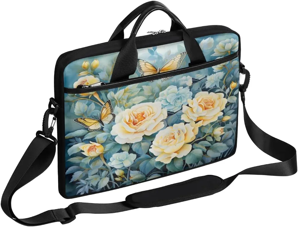 Laptop Shoulder Bag for 13-15 Inch Waterproof Laptop Sleeve Case Bag Slim Computer Carry Case Computer Cases for Laptops