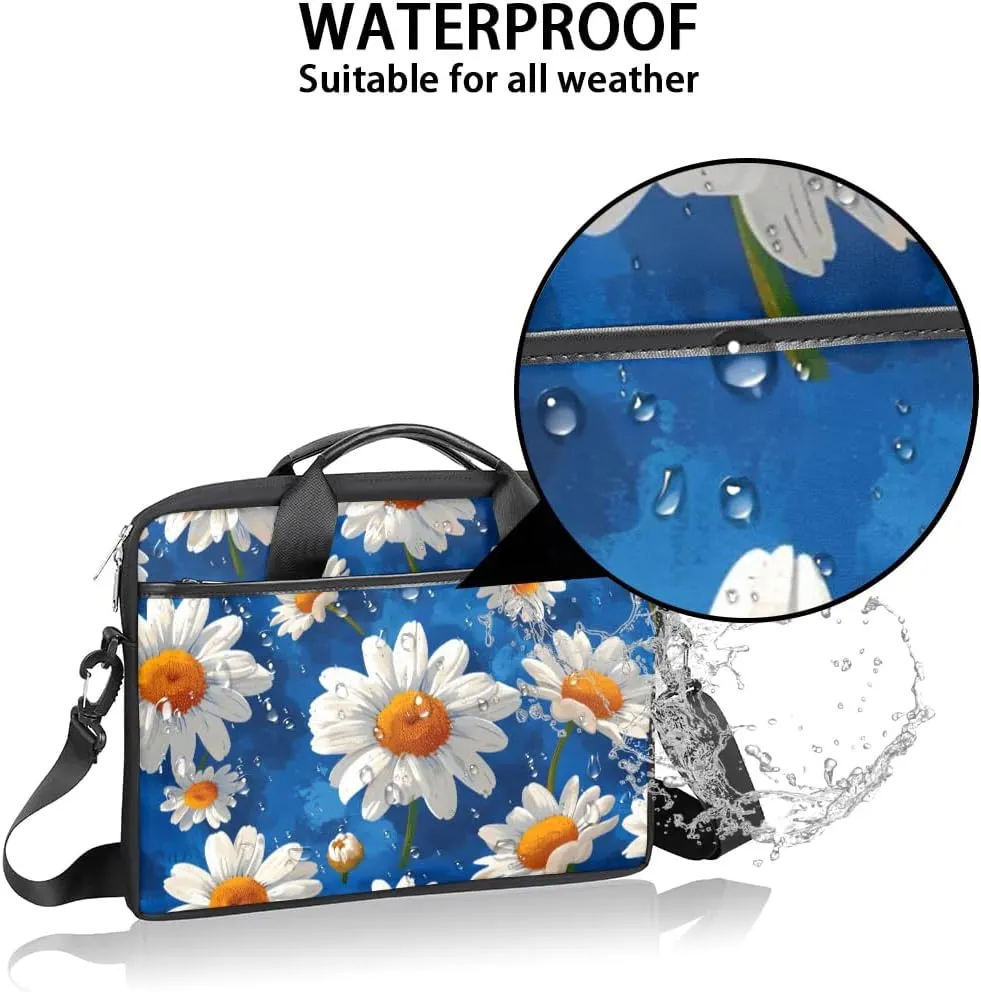 Laptop Shoulder Bag for 13-15 Inch Waterproof Laptop Sleeve Case Bag Slim Computer Carry Case Computer Cases for Laptops