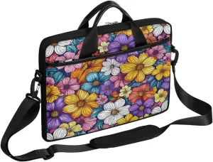 Laptop Shoulder Bag for 13-15 Inch Waterproof Laptop Sleeve Case Bag Slim Computer Carry Case Computer Cases for Laptops