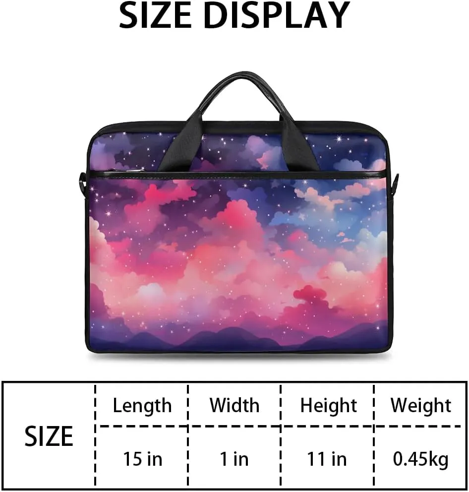 Laptop Shoulder Bag for 13-15 Inch Waterproof Laptop Sleeve Case Bag Slim Computer Carry Case Computer Cases for Laptops