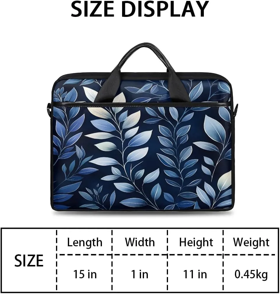 Laptop Shoulder Bag for 13-15 Inch Waterproof Laptop Sleeve Case Bag Slim Computer Carry Case Computer Cases for Laptops
