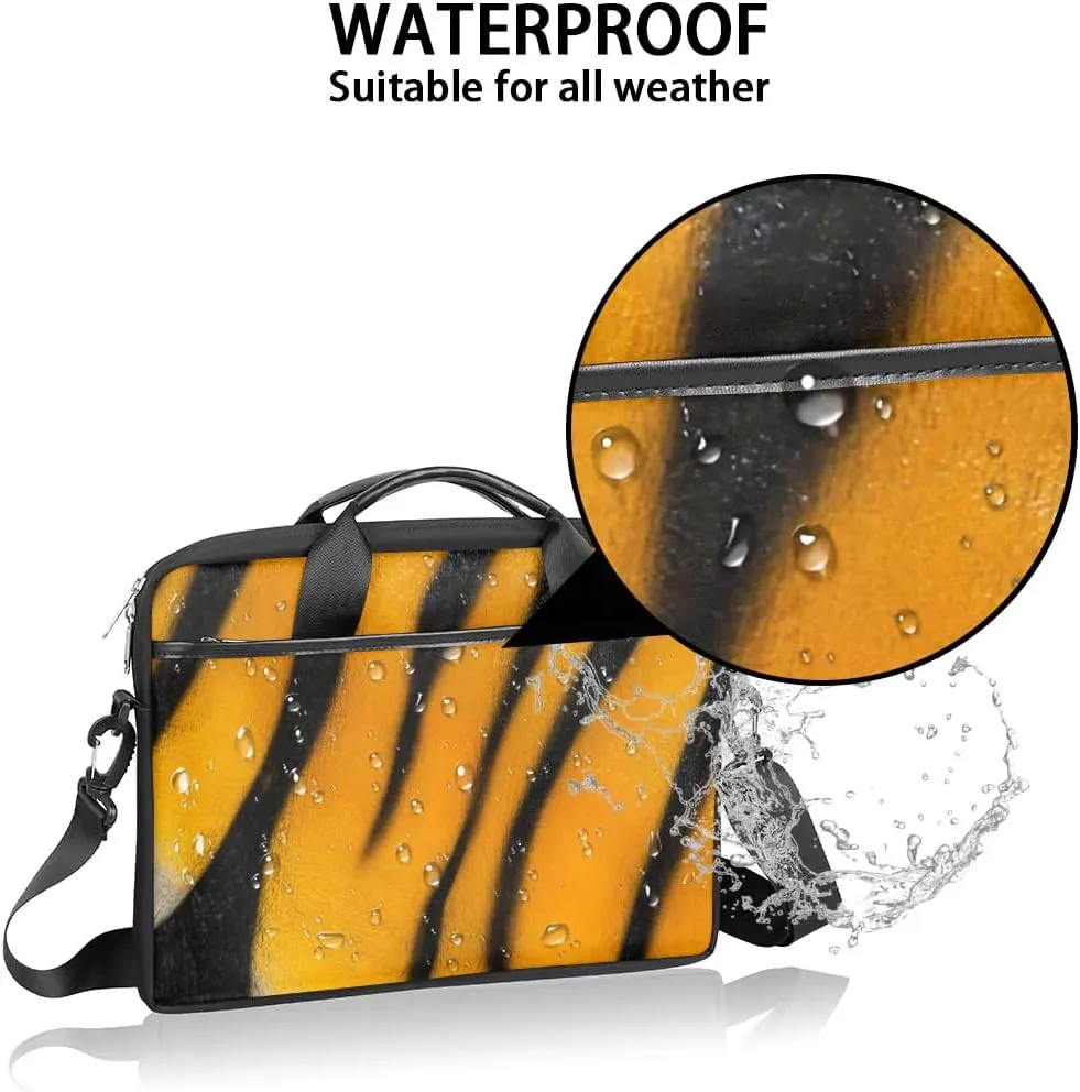 Laptop Shoulder Bag for 13-15 Inch Waterproof Laptop Sleeve Case Bag Slim Computer Carry Case Computer Cases for Laptops