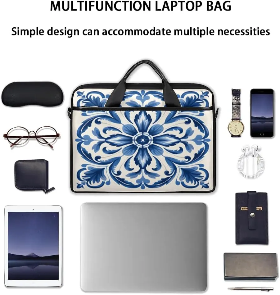 Laptop Shoulder Bag for 13-15 Inch Waterproof Laptop Sleeve Case Bag Slim Computer Carry Case Computer Cases for Laptops