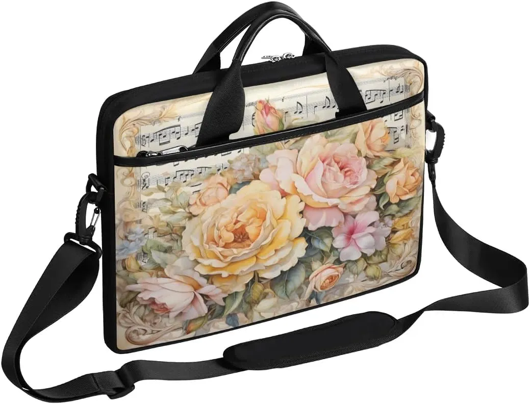Laptop Shoulder Bag for 13-15 Inch Waterproof Laptop Sleeve Case Bag Slim Computer Carry Case Computer Cases for Laptops