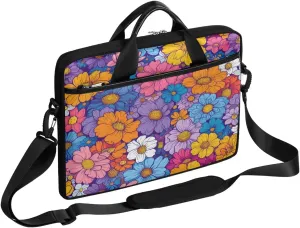 Laptop Shoulder Bag for 13-15 Inch Waterproof Laptop Sleeve Case Bag Slim Computer Carry Case Computer Cases for Laptops