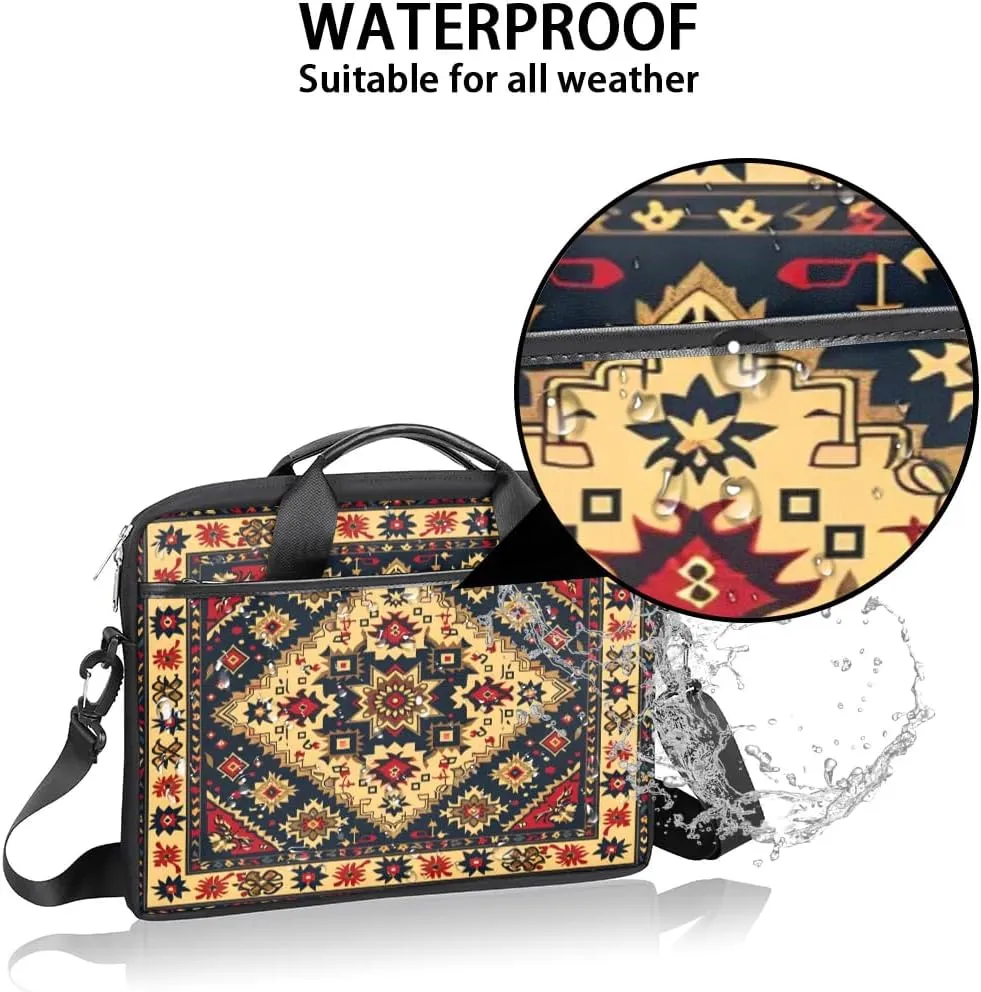 Laptop Shoulder Bag for 13-15 Inch Waterproof Laptop Sleeve Case Bag Slim Computer Carry Case Computer Cases for Laptops