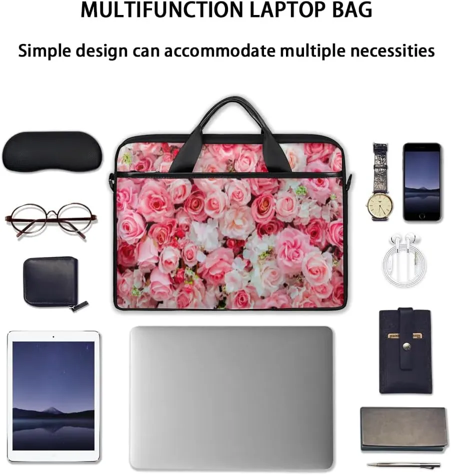 Laptop Shoulder Bag for 13-15 Inch Waterproof Laptop Sleeve Case Bag Slim Computer Carry Case Computer Cases for Laptops