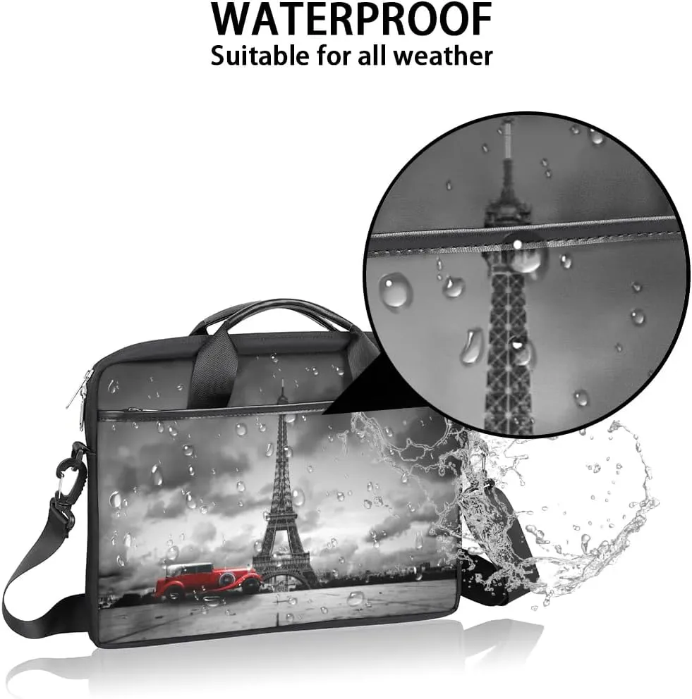 Laptop Shoulder Bag for 13-15 Inch Waterproof Laptop Sleeve Case Bag Slim Computer Carry Case Computer Cases for Laptops