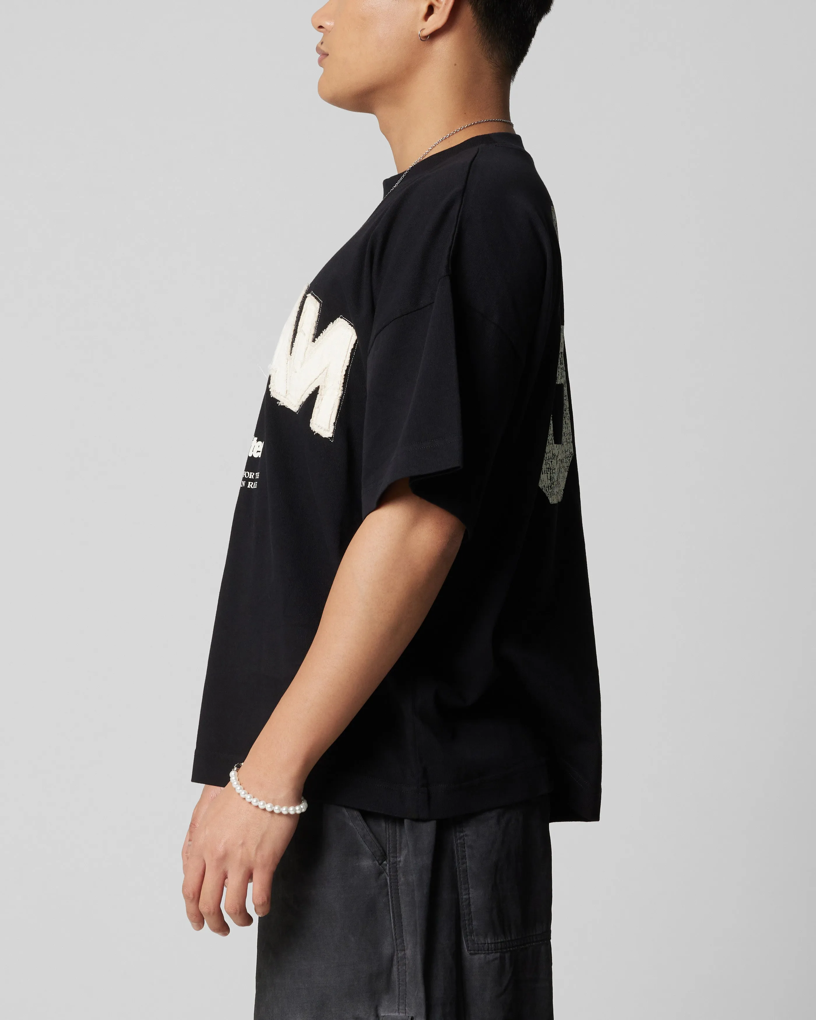 Loiter Human Box T-Shirt Black