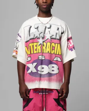 Loiter Racer Box T-Shirt Off White
