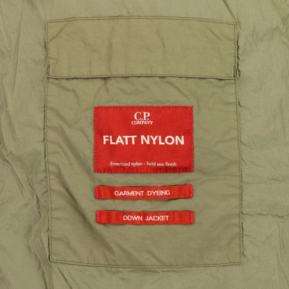 Long Flatt Nylon Down Lens Jacket
