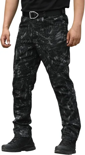 Mens Casual Joggers Pant 2024 Drawstring Chino Cargo Pants Hiking Outdoor Twill Track Jogging Sweatpants Pants