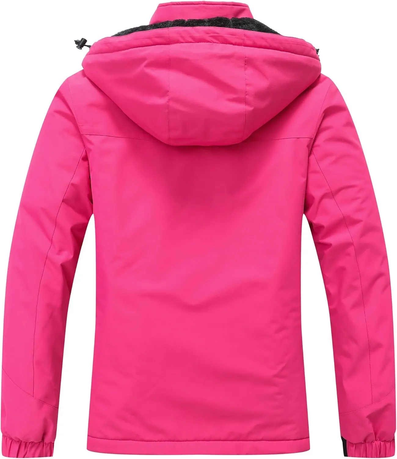 MOERDENG Women's Grey Winter Ski Jacket
