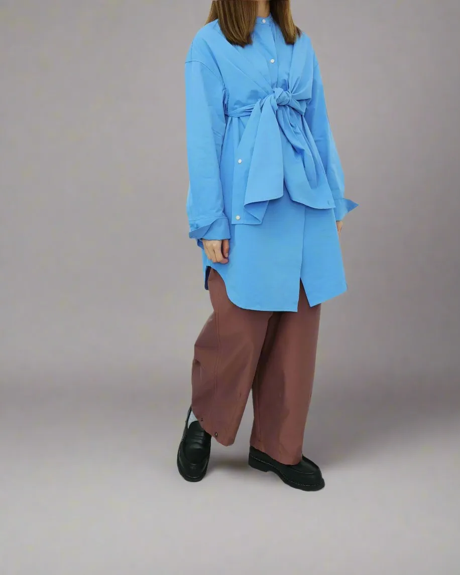 MRS.WORKWARE FINE COTTON 2-WAY SHIRT #664